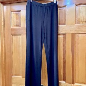 Dark brown knit pull on pants